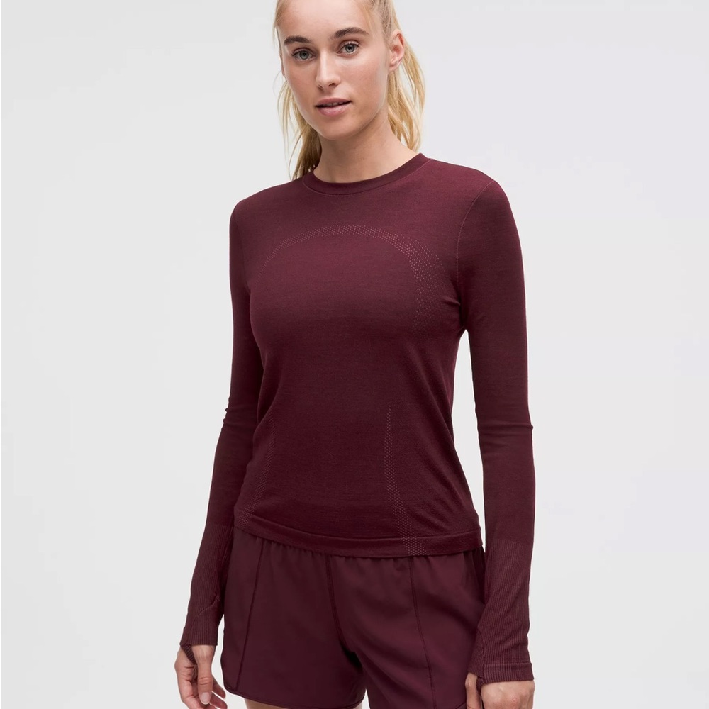 Lululemon Garnet Swiftly Top
